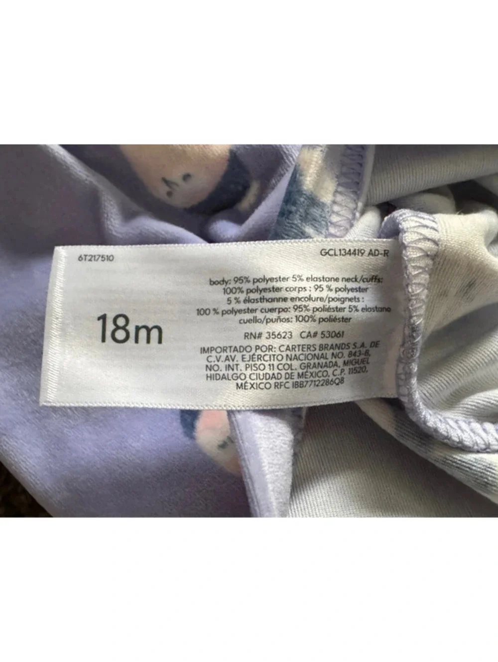 NWT, Carter's 